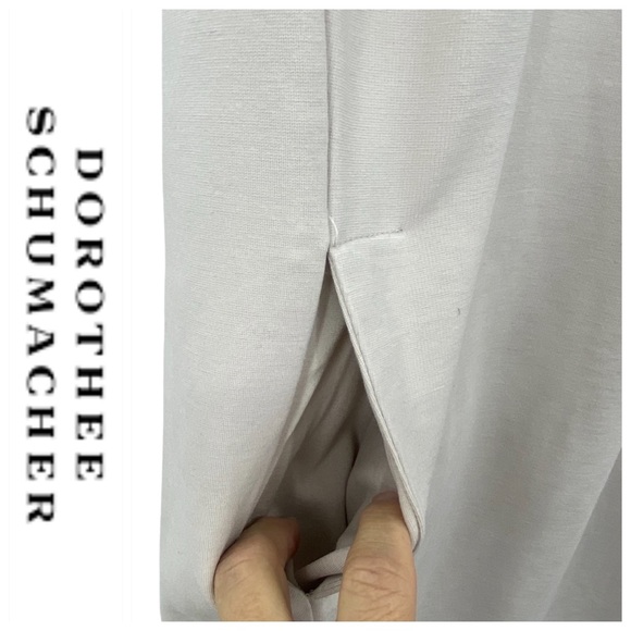 💕SALE💕 Dorothy Schumacher Taupe Black Color Block Dress - Picture 3 of 8